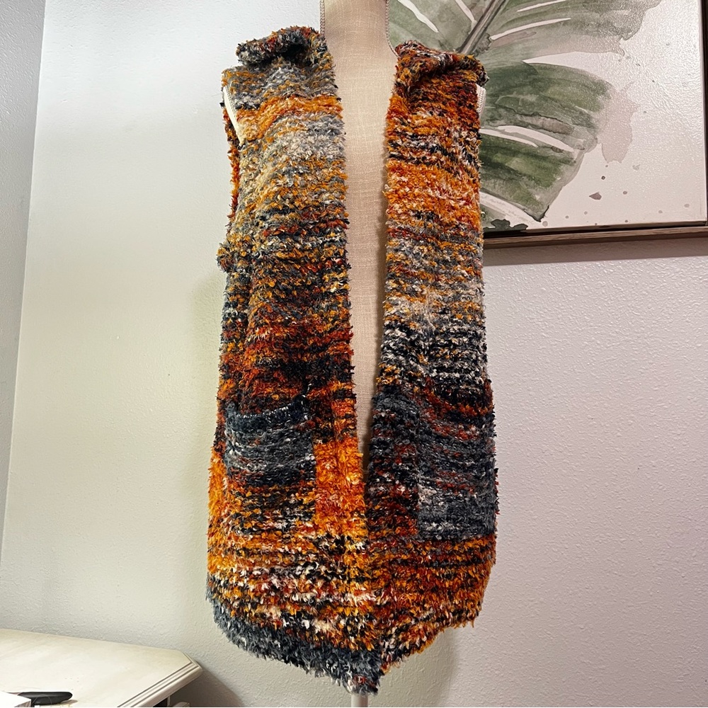 NEW By Anthropologie Spacedye Sweater Vest Size S